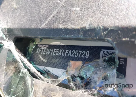 2020 Ford F150 Lariat z USA, uszkodzony, nr VIN 1FTEW1E5XLFA25729